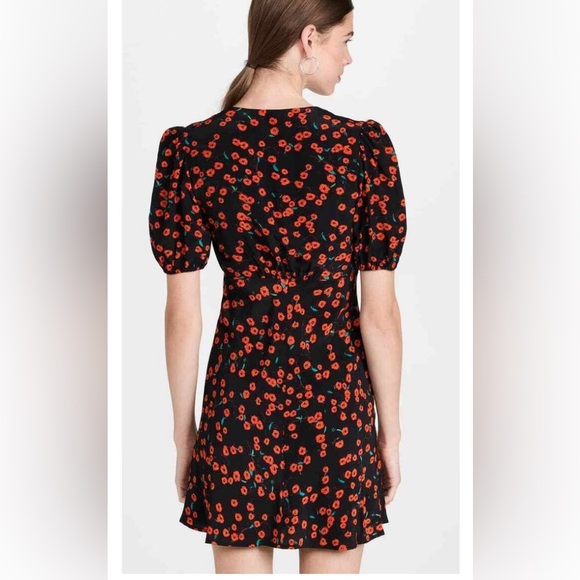 STAUD MILA PRINTED POPPY DRESS - Picture 2 of 4